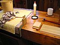 Gluing Tenons Into Rails From Right